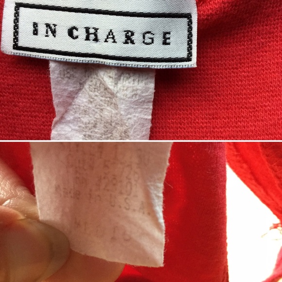 Vintage USA Crop Top or Sports Bra - Picture 6 of 7